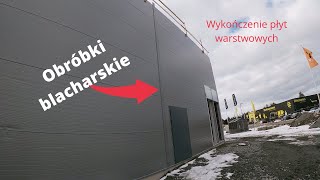 Obróbki blacharskiepłyty warstwowejak obrabiać [upl. by Htabmas340]