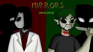 MIRRORS MEME Darkiplier and Antisepticeye halloween animation [upl. by Coussoule]