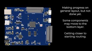 Zynq7000 PCB Build  General Layout Progress [upl. by Eiuqcaj]