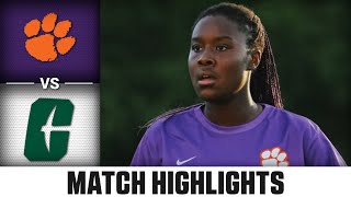 Clemson vs Charlotte Match Highlights  2024 ACC Womens Soccer [upl. by Ltihcox721]