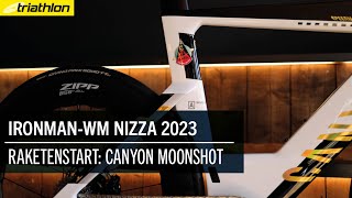 Canyon Moonshot Jan Frodenos Rad als Limited Edition  IronmanWM Nizza 2023 [upl. by Melisse]