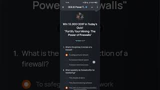 CEXIO Daily 10000 Quiz Answer  Today Daily combo 01 OCTOBER cexio CEXioCombodailycombotoday [upl. by Katharyn]