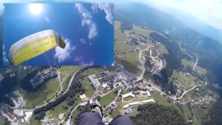 Paragliding  Donovaly  Slovakia  20150613 [upl. by Notsnhoj279]