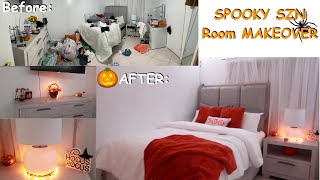 EXTREME ROOM MAKEOVER  SPOOKY SZN 2020 [upl. by Atnomed712]