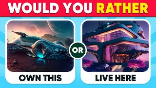 Would You Rather  Futuristic Luxury Life Edition💎 [upl. by Anairuy]