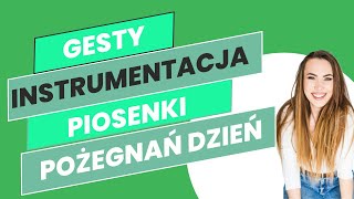 Piosenka na zakończenie przedszkola  quotPożegnań dzieńquot gesty i instrumentacja [upl. by Olcott]