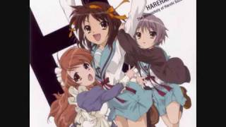 Suzumiya Haruhi no Yūutsu single quotWelcome UNKNOWNquot [upl. by Anairda361]