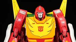 Hasbro WFC Kingdom Rodimus Prime Transformation Sequence [upl. by Haymes]