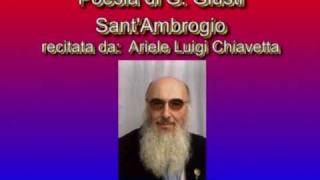 SANTAMBROGIO poesia di Giuseppe Giusti  recita Ariele Luigi Chiavetta  mp4 [upl. by Gayle]