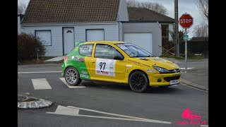 Morgan Fiacre et Quentin Engelaere au Rallye Des Routes Du Nord 2023 [upl. by Burget8]