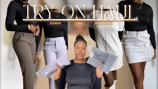 TRY ON HAUL  SOLDES 2024 BONS PLANS FASHION NOVA ZALANDO ZARA [upl. by Tyrus]