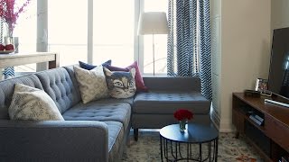 Interior Design — How To Add Personality To A Rental Apartment [upl. by Enialehs]