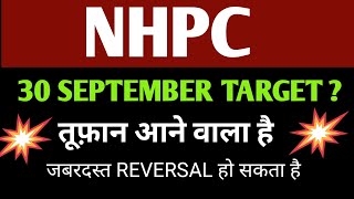 NHPC Share 🔴 Latest News Today  NHPC Share Price Target amp Analysis 30 Sep 2024 [upl. by Nira]