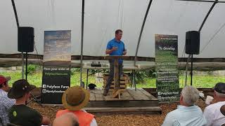 Become a Farm builder Talk at Stockman Grass Farmer gathering at Polyface Farm [upl. by Fezoj]