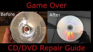 How to Resurface a Scratched DVD CD Game Disc  In 3 easy steps [upl. by Borer]