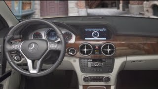 GLKClass Interior Features  MercedesBenz Compact SUV [upl. by Wooldridge]