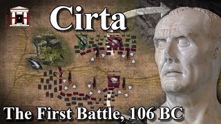 The First Battle of Cirta 106 BC ⚔️  Jugurthine War part 2 [upl. by Toombs]