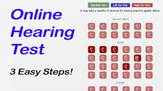 Online Hearing Test in 3 Easy Steps [upl. by Anas]