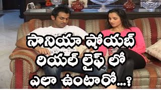 TENNIS STAR SANIA MIRZA CRICKET STAR SHOIAB MALIK CHIT CHAT [upl. by Lytle]