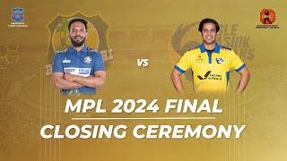 MAHARASHTRA PREMIER LEAGUE 2024  FINAL DAY [upl. by Eneliak]