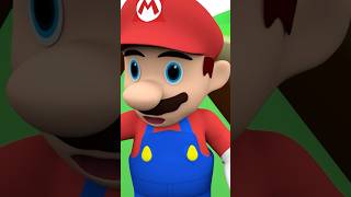 MARIO BROS vs PACMAN  PAC 3D KIDS TV shorts funny mario pacman [upl. by Seften215]