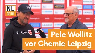 FC Energie Cottbus  Pele Wollitz vor Auswärtsspiel bei Chemie Leipzig [upl. by Aneladdam]