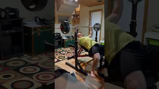 150 pound incline barbell bench press for 8 reps Deload 🏋️‍♀️😳💪 [upl. by Miriam]