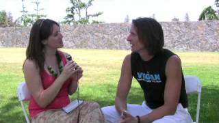 EcoVegan Gal interviews Shaun Monson director of Earthlings amp Unity Part 2 [upl. by Talia]