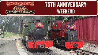 75th Anniversary Weekend  Cleethorpes Coast Light Railway [upl. by Cyndy]