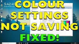 FINALLY fix NVIDIA colour settings resetting after restartrebootstartupbootup  Windows 10 [upl. by Fabrianna]