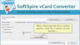 vCard Converter  Official Download [upl. by Aneetsirhc7]