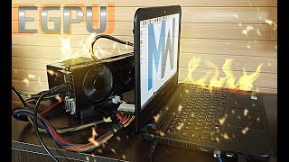 EGPU Tutorial completo de instalação  Gameplay Battlefield 1 [upl. by Eleahcim422]