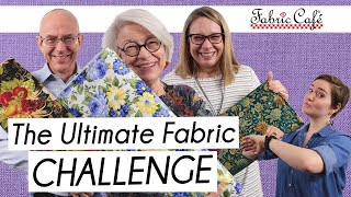 15 Minute Fabric Challenge [upl. by Adnarram555]