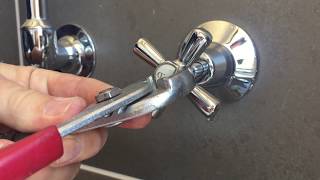 Dripping Tap How to change a Faucet Washer Installation of a new tap Leaking Bath sink basin [upl. by Hobey727]