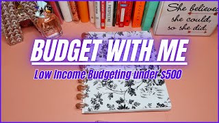 BUDGET WITH ME  PAYCHECK BUDGETING FOR BEGINNERS  PAYCHECK 2  lowincome budget  APR 2024 [upl. by Saied]