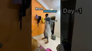 Room Makeover D1 minivlog shorts homedecor [upl. by Hamirak704]