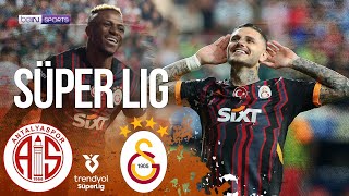 Antalyaspor vs Galatasaray  SÜPERLIG HIGHLIGHTS  101924  beIN SPORTS USA [upl. by Naashar884]