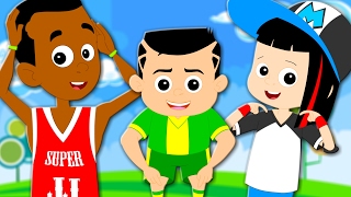 Head Shoulders Knees And Toes  Superstar Rangers  Nursery Rhymes For Kids  kids Tv [upl. by Airdna]