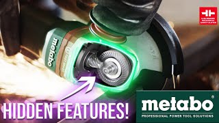 METABO TOOLS HIDDEN ANGLE GRINDER FEATURES YOU DIDNT KNOW ABOUT [upl. by Haskell]