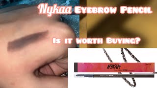 Nykaa Brow Chika Wow Eyebrow Pencil  Coven Cocoa 01 [upl. by Navnod]