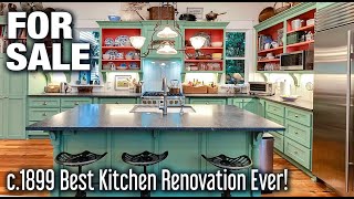 FOR SALE 1899 BEST KITCHEN RENOVATION EVER AND THE REST OF THE HOUSE TOO [upl. by Ahsilek]