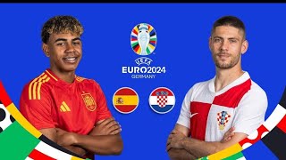 Pronostico Euro 2024  Spagna  Croazia su fc24 [upl. by Valente]