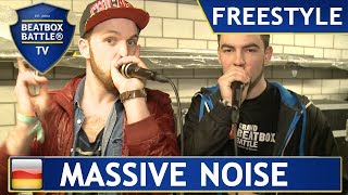 Massive Noise  Backstage Freestyle  Beatbox Battle TV [upl. by Gurango]