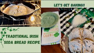 HOW TO MAKE A TRADITIONAL IRISH SODA BREAD RECIPE WITH CARAWAY SEEDS RECIPE FOR ST PATRICK’S DAY [upl. by Lukasz]