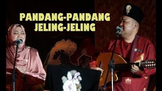 PANDANGPANDANG JELINGJELING cover by ROJER amp KAJOL ft OM ROJER  FETIVAL SUNGAI SIAK 2023 [upl. by Annavoeg]