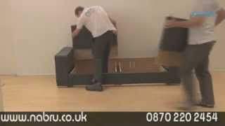 NabruSofas  Sofa Assembly in 1 Minute [upl. by Yssirk533]