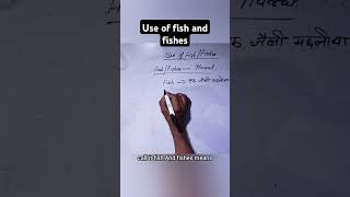 english different between fish and fishes [upl. by Ydarg]