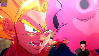 quotDBZ Kakarot Majin Buu Assorbe Junior Gohan e Piccolo  Ma Vegeku Salva Tutti Ep22 [upl. by Annekahs]