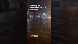 Tuesday night flooding in Annapolis shortvideo news headlines annapolis [upl. by Ev]