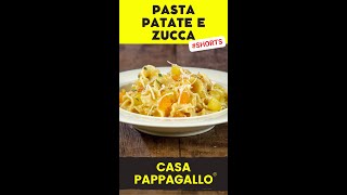 Pasta patate e zucca shorts [upl. by Akcirre]